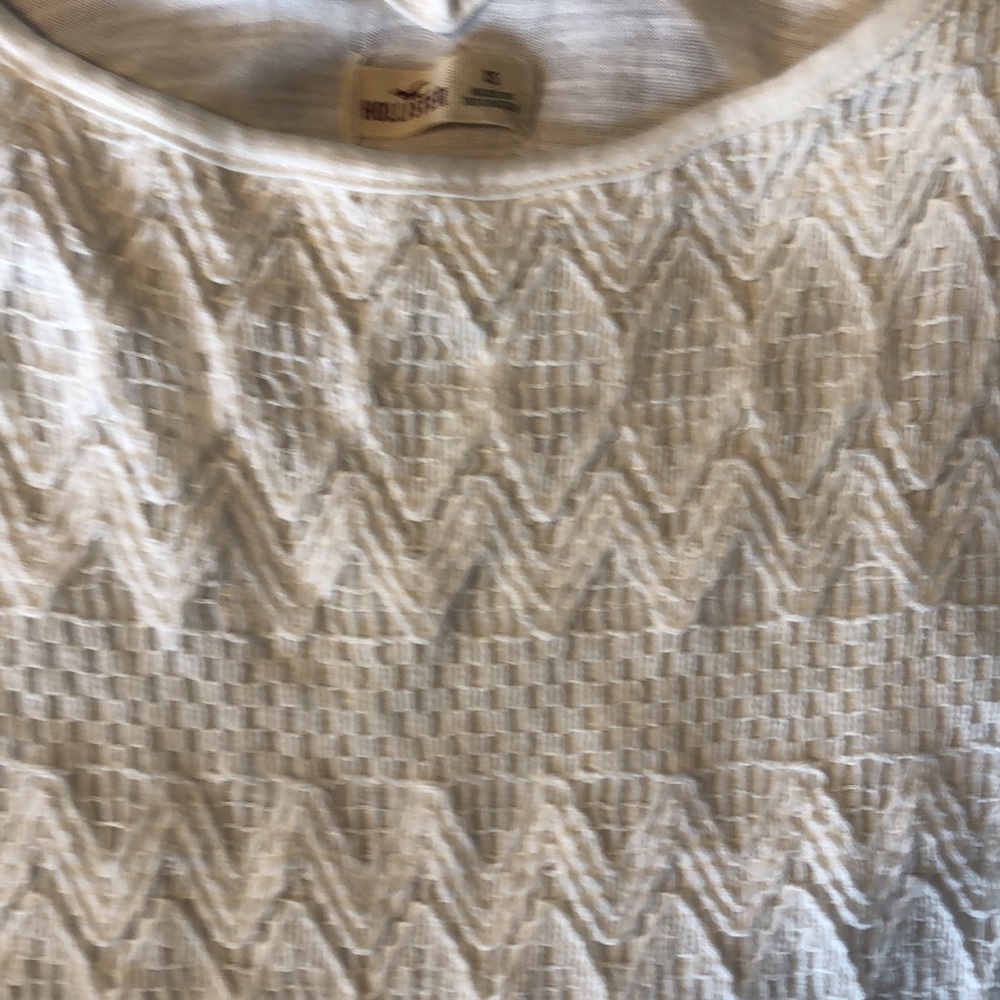 Hollister top, Off white, size XS - Picture 4 of 4